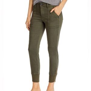 Level 99 Jolie Utility Jogger Pants in Olive Green 30